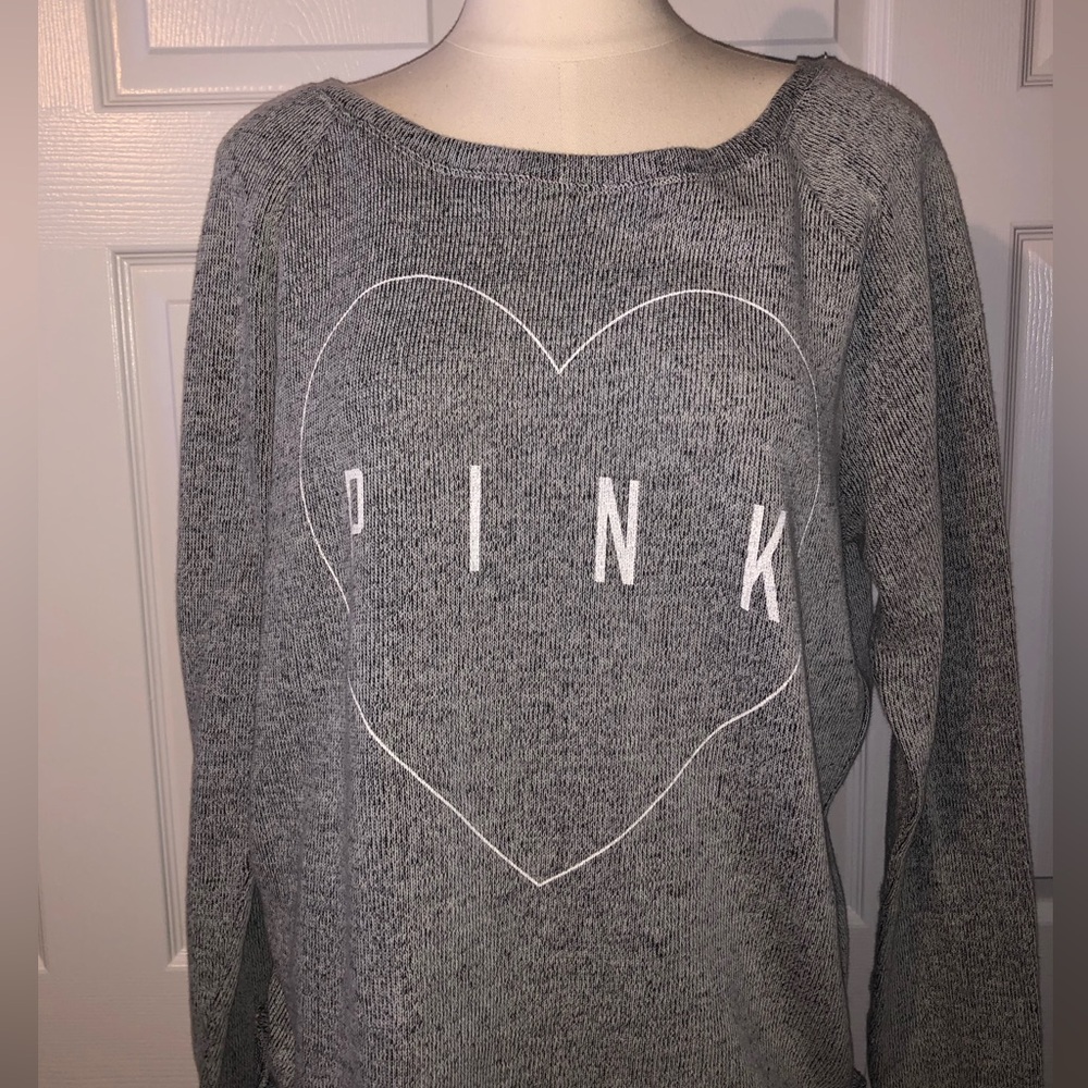 Victoria's Secret PINK Gray Sweater